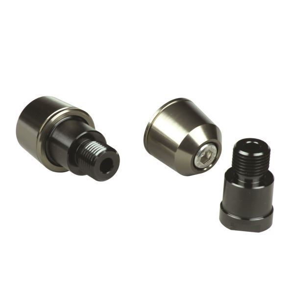 TMAX500/T-MAX500用 ソリッドバーエンドキャップ M16タイプ チタン|ポッシュフェイス/POSH拍卖