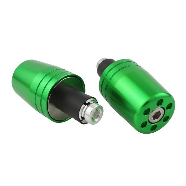 GSR400(2006-2010) 用 ウルトラヘビーバーエンドキャップ(内径14-19mm対応) ライムグリーン|ポッシュフェイス/POSH拍卖