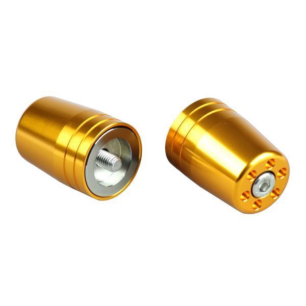 GPZ900R(ALL) 用 ウルトラヘビーバーエンドキャップ M8タイプ ゴールド|ポッシュフェイス/POSH拍卖