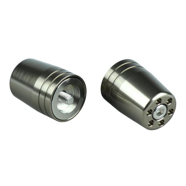 ZZR1400/ZZ-R1400(2006-2011) 用 ウルトラヘビーバーエンドキャップ M8タイプ チタン|ポッシュフェイス/POSH拍卖