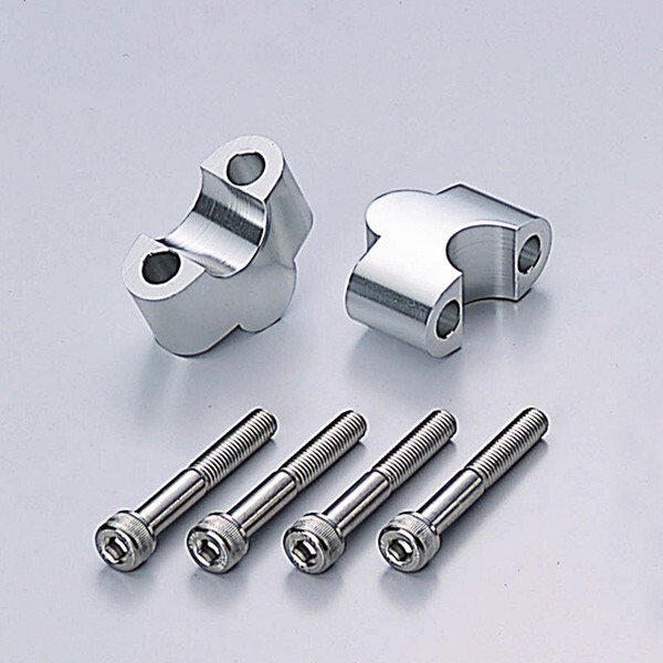 バンバン200/VANVAN200(02-17/NH41A/42A)用 ハンドルアップスペーサーH25(シルバー) |ハリケーン拍卖