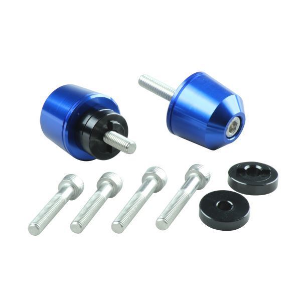 GSR750(2013-2015) 用 ソリッドバーエンドキャップ M6タイプ(外径29.5mm) ブルー|ポッシュフェイス/POSH拍卖