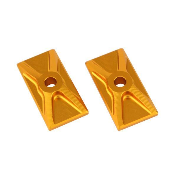 Ninja400/ニンジャ400(2018) 用 チェーンアジャスターキャップ ゴールド|ポッシュフェイス/POSH拍卖