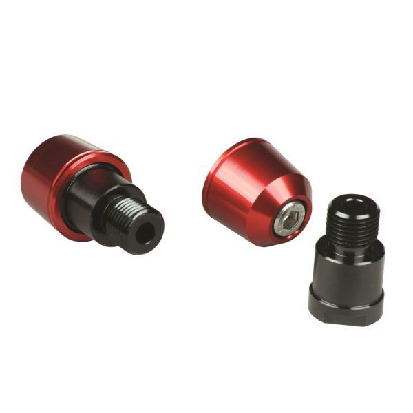 XSR900(-2020) 用 ソリッドバーエンドキャップ M16タイプ レッド|ポッシュフェイス/POSH拍卖