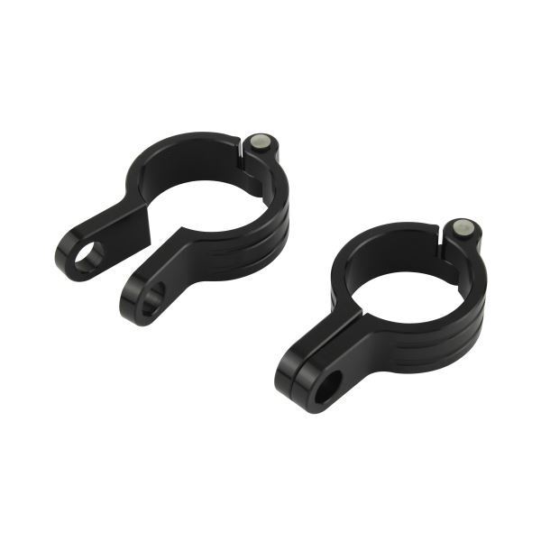 汎用 マシンドウインカーステークランプベース 35mm ブラック|ポッシュフェイス/POSH拍卖