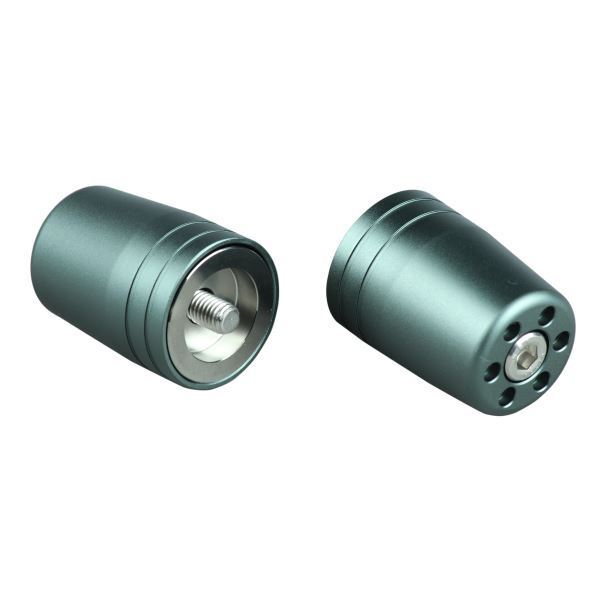 ZX-10R(2011-2018) 用 ウルトラヘビーバーエンドキャップ M8タイプ マットグレー|ポッシュフェイス/POSH拍卖