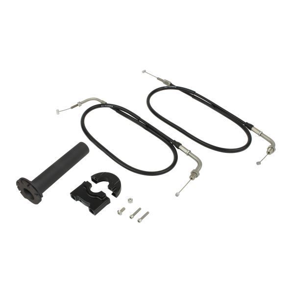 Dトラッカー250(-2007) 用 コンパクトハイスロットルKIT ブラック|ポッシュフェイス/POSH拍卖