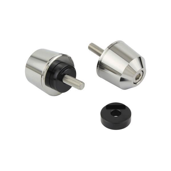 NMAX/N-MAX(2017-2020) 用 ソリッドバーエンドキャップ M6タイプ(外径29.5mm) メッキ|ポッシュフェイス/POSH拍卖