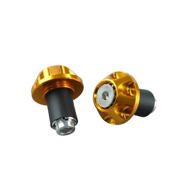 GSX-S1000F(2015-2017) 用 グリップエンドキャップ(外径35.5mm) ゴールド|ポッシュフェイス/POSH拍卖