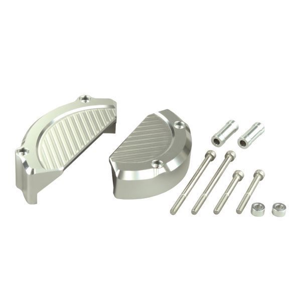 CB1300ST/スーパーツーリング(2010-2013) 用 エンジンガード(左右SET) シルバー|ポッシュフェイス/POSH拍卖