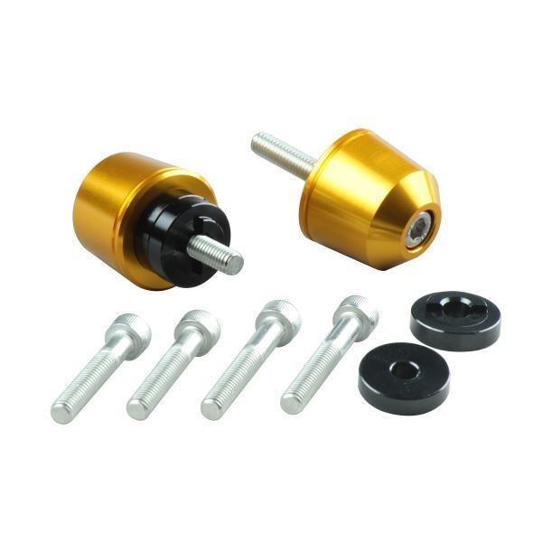 モンキー125(JB02) 用 ソリッドバーエンドキャップ M6タイプ(外径29.5mm) ゴールド|ポッシュフェイス/POSH拍卖