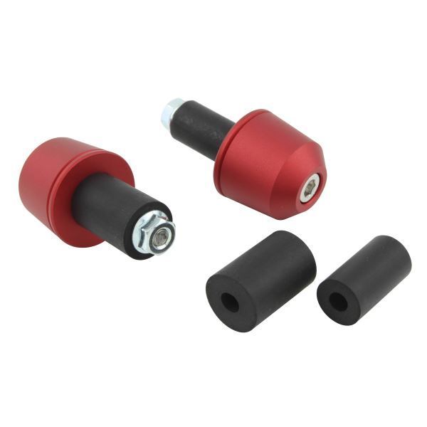 GSX250R(2017-2020) 用 ソリッドバーエンドキャップ(外径29.5mm) マットレッド|ポッシュフェイス/POSH拍卖