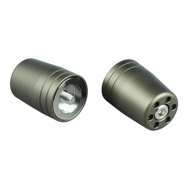 ZX-14R(2012-2020) 用 ウルトラヘビーバーエンドキャップ M8タイプ マットチタン|ポッシュフェイス/POSH拍卖