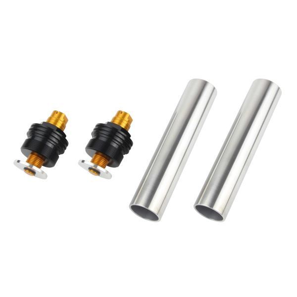 GSX400Sカタナ用 イニシャルアジャスターT2(エアバルブ無) ブラックボディ/ゴールドシャフト|ポッシュフェイス/POSH拍卖