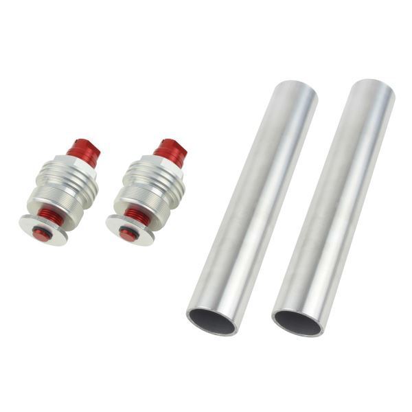 GSX250R(2017) 用 イニシャルアジャスターT2(エアバルブ無) シルバーボディ/レッドシャフト|ポッシュフェイス/POSH拍卖