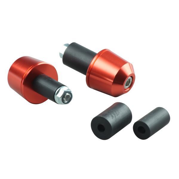 GSX-S1000F(2015-2017) 用 ソリッドバーエンドキャップ(外径29.5mm) ディープオレンジ|ポッシュフェイス/POSH拍卖