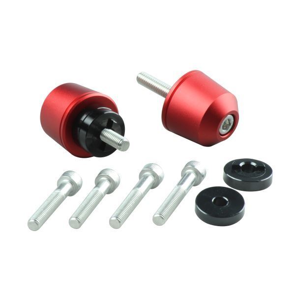 NC750S(2016-2018) 用 ソリッドバーエンドキャップ M6タイプ(外径29.5mm) マットレッド|ポッシュフェイス/POSH拍卖