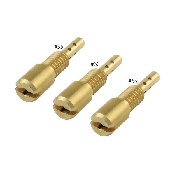 グランドアクシス100(2001-2003/5FA-2/3) 用 パイロットジェットSET(20X5) #55#60#65(各1×3個SET)|ポッシュフェイス/POSH拍卖