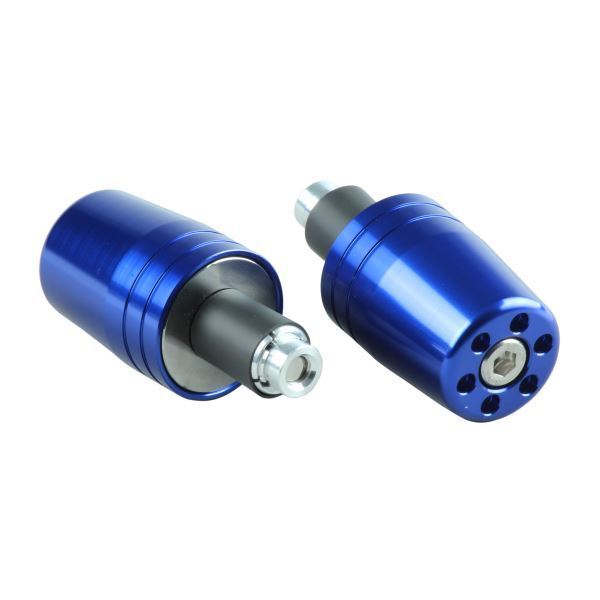 GSX1400(2002-2005) 用 ウルトラヘビーバーエンドキャップ(内径14-19mm対応) ブルー|ポッシュフェイス/POSH拍卖