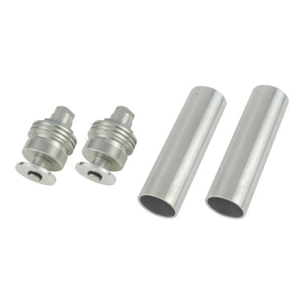 GPZ900R(A12-A16) 用 イニシャルアジャスターT2(エアバルブ無) シルバーボディ/シルバーシャフト|ポッシュフェイス/POSH拍卖