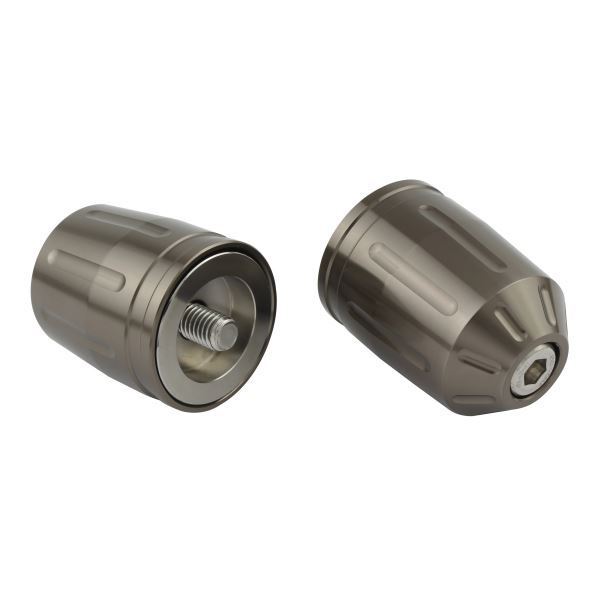 ZZR1100/ZZ-R1100(C/D) 用 ウルトラヘビーバーエンドキャップ T2 M8タイプ チタン|ポッシュフェイス/POSH拍卖