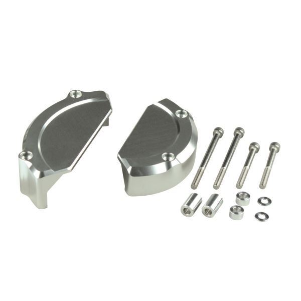 CB1300SB/スーパーボルドール(2005-2013/ABS含む) 用 エンジンガード(左右SET) シルバー|ポッシュフェイス/POSH拍卖