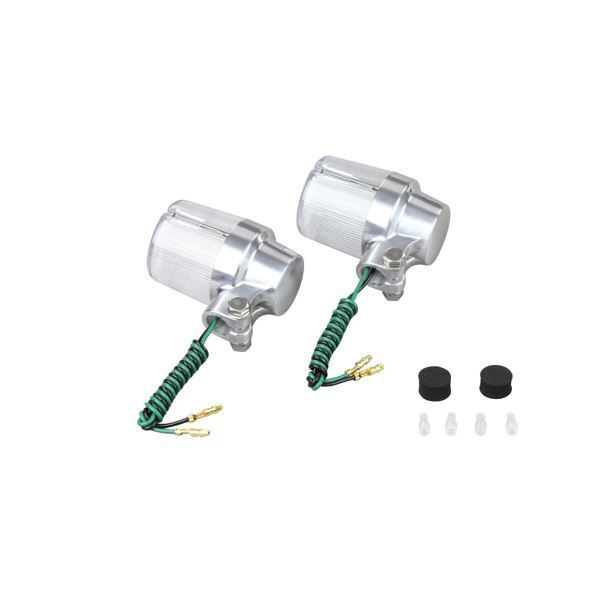 汎用 キャストスーパーバイクタイプ(2個入) バルブ無 S球 シルバーボディ/クリアーレンズ|ポッシュフェイス/POSH拍卖