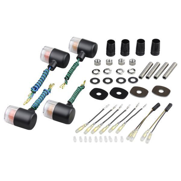 ゼファー1100/ZEPHYR1100/RS(2001-) 用 クラシカル 71タイプ ウインカーKIT ブラックボディ/クリアーレンズ|ポッシュフェイス/POSH拍卖