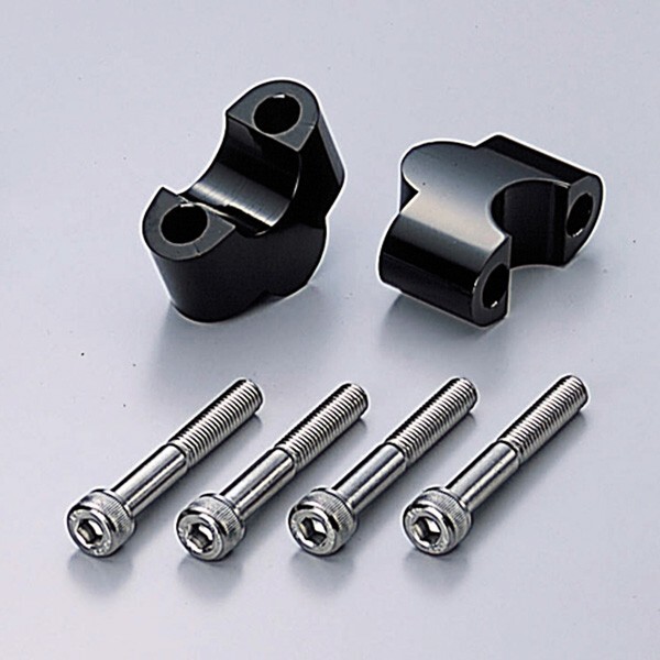 CB400SBスーパーボルドール-VTEC3/Revo(05-13/NC39/NC42)用 ハンドルアップスペーサーH25(ブラック) |ハリケーン拍卖