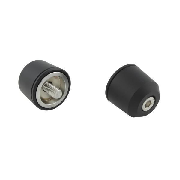 GPZ1100(水冷) 用 ミドルウェイトバーエンドキャップ M8タイプ マットブラック|ポッシュフェイス/POSH拍卖