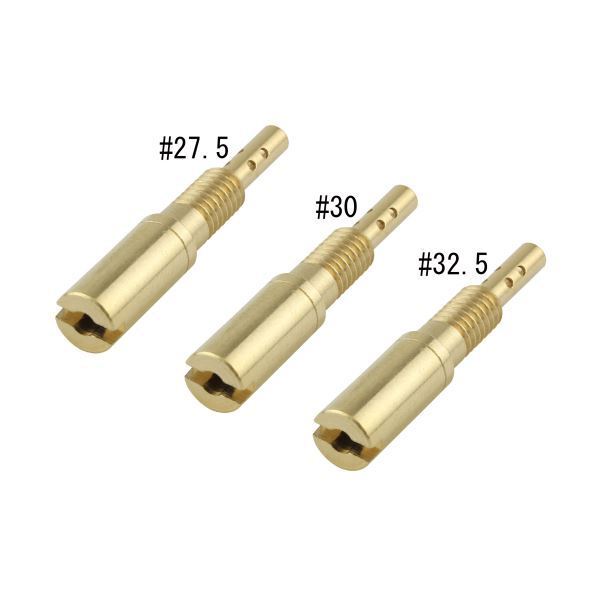 TMRキャブレター用 パイロットジェットSET ミクニ(28X5-F) #27.5#30#32.5(各1×3個SET)|ポッシュフェイス/POSH拍卖