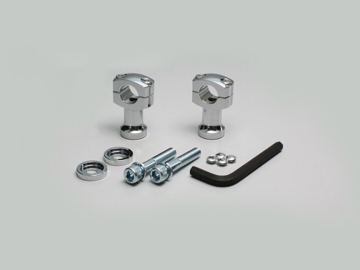 ロードスター1600/XV1600(99-01/VP12J)用 ライザーポスト(ストレート2インチ/メッキ) |ハリケーン拍卖