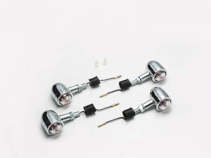 ビラーゴ250/XV250(88-00)用 ミニブレットウインカーキット(クリアレンズ) |ハリケーン拍卖