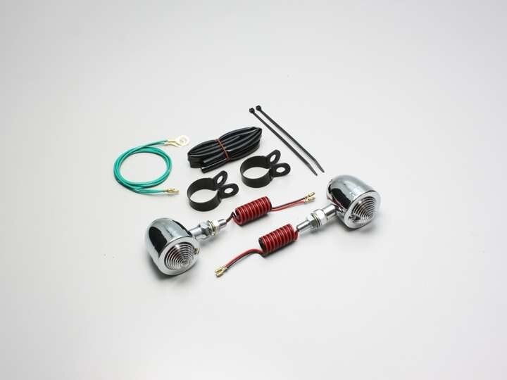 汎用 ブレットウインカーキット(クリアレンズ/12V23/8W) |ハリケーン拍卖