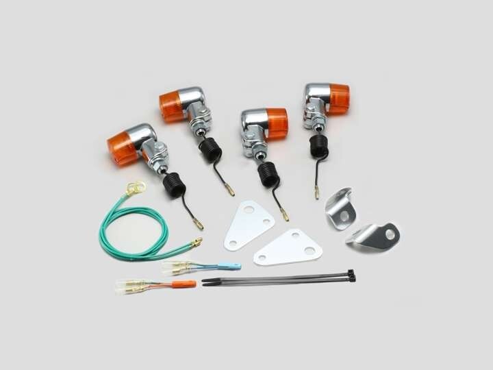CB223S(08-16/MC40)用 ミニウインカーキット(オレンジレンズ) |ハリケーン拍卖
