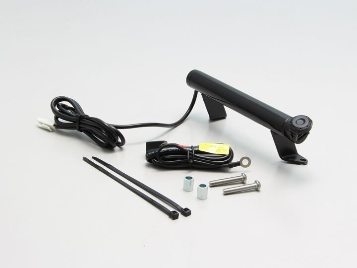 Ninja250/ニンジャ250(18-/EX250P)用 クランプバー(ブラック/USB電源付)|ハリケーン拍卖