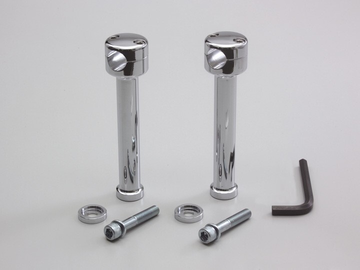 シャドウカスタム400(09-16/NC45)用 ドラッグポスト(ストレート8インチ/メッキ) |ハリケーン拍卖