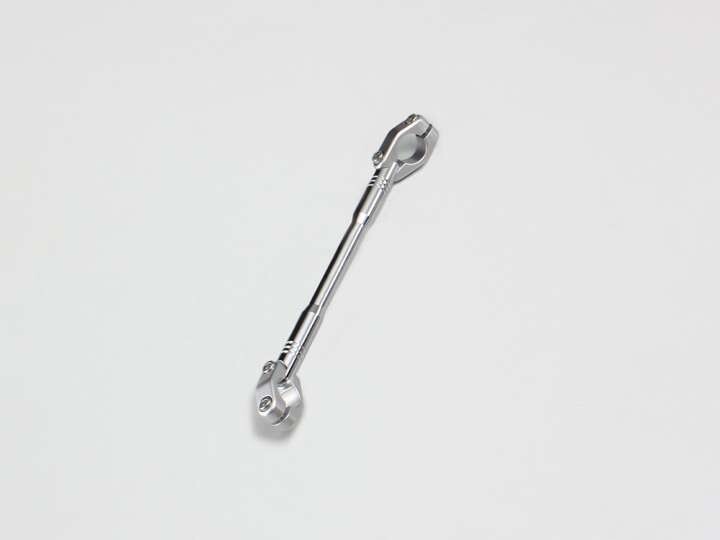 PS250(04-07/MF09)用 ハンドルブレース・スリムSSサイズ(シルバー×メッキ) |ハリケーン拍卖