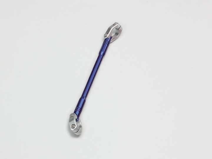 フュージョンタイプX/XX/SE(-05)用 ハンドルブレース・スリムMサイズ(シルバー×ブルー) |ハリケーン拍卖