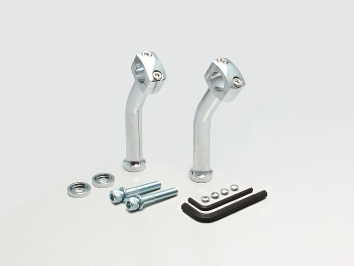 レブル250/REBEL250(17-19/MC49)用 プルバックライザーポスト(6インチ/メッキ)|ハリケーン拍卖