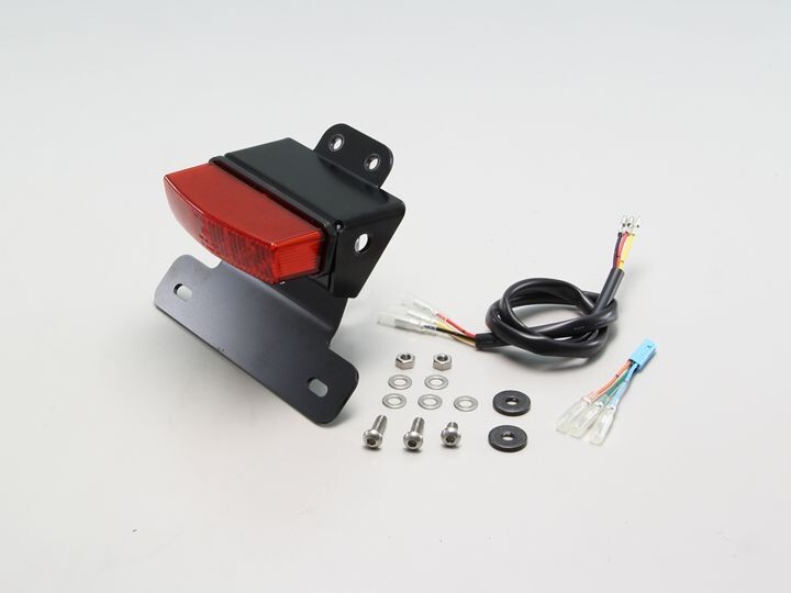 レブル250/REBEL250(17-19/MC49)用 LEDレクタングル・テールランプkit(レッドレンズ)|ハリケーン拍卖