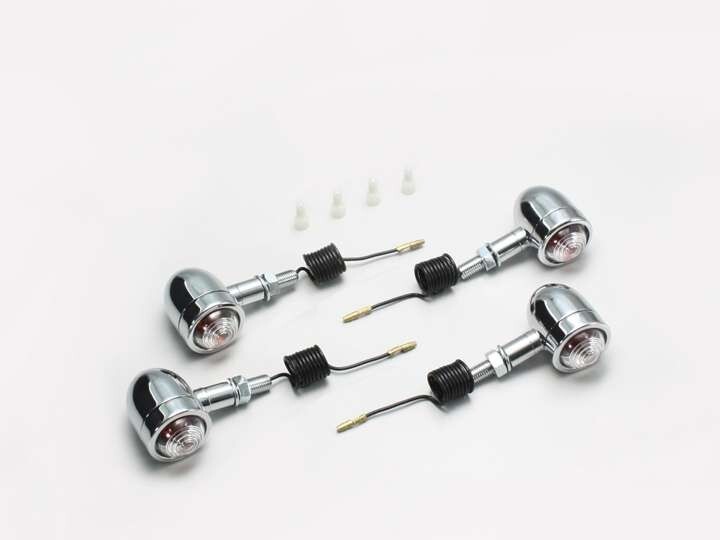 JAZZ/ジャズ(86-99/AC09)用 ミニブレットウインカーキット(クリアレンズ) |ハリケーン拍卖