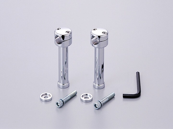 マグナ250/MAGNA250(94-07/MC29)用 ドラッグポスト(ストレート6インチ/メッキ) |ハリケーン拍卖