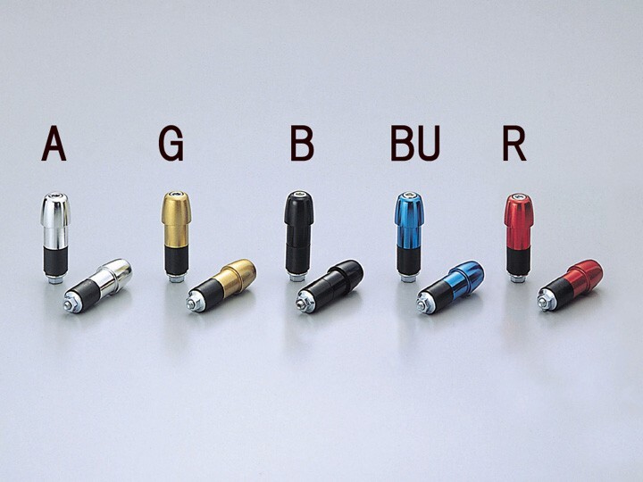 φ22ハンドル用 砲弾型アルミバーエンドキャップ(シルバー) |ハリケーン拍卖