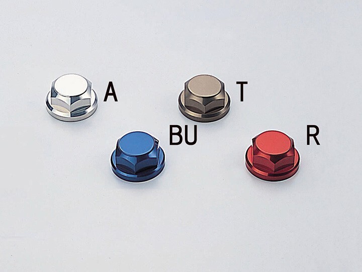 ホーネット250/HORNET250(96-07/MC31)用 ステムナット(チタンカラー)|ハリケーン拍卖