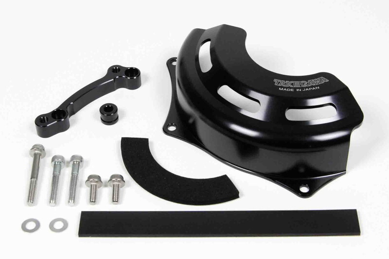 CBR400R(NC47-1000001-1099999)用 ジェネレーターカバーガード(ブラック)|SP武川/タケガワ拍卖