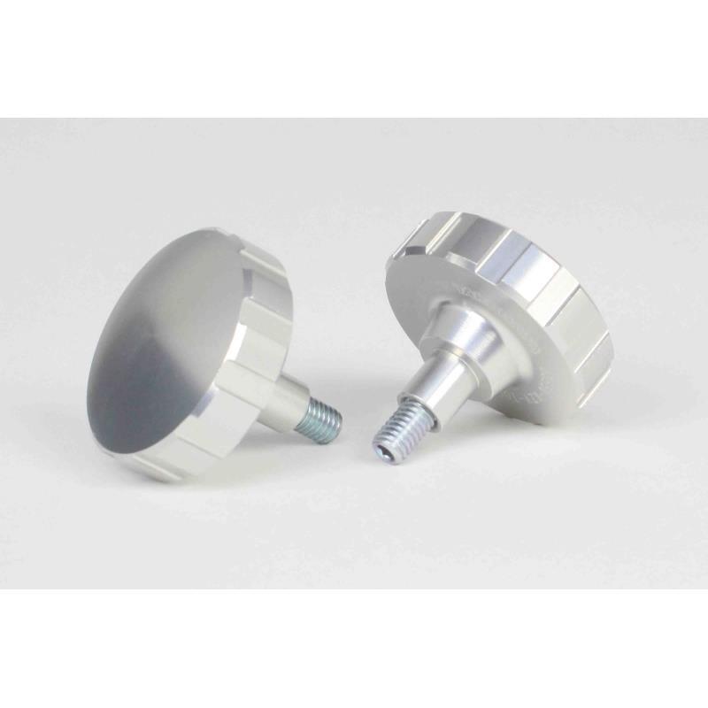 クロスカブ50/CC50(AA06-1000001-)用 サイドカバーノブ(タイプ1/シルバー)|タケガワ/武川拍卖