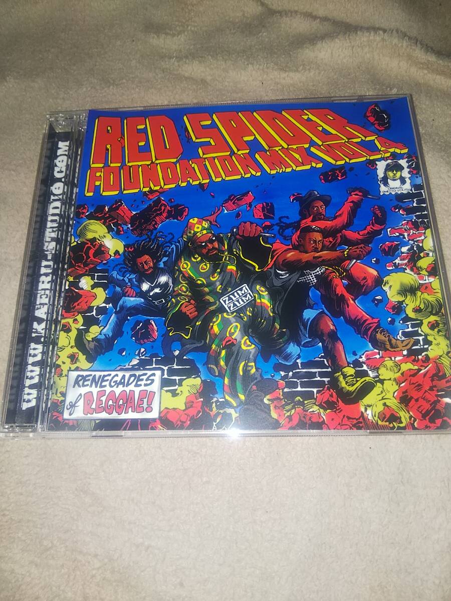 CD RED SPIDER FOUNDATION MIX VOL.4 帯なし拍卖