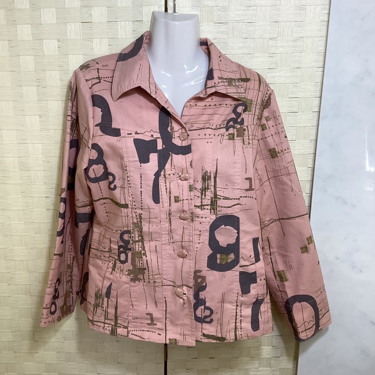 レディースファッション M.R.M ジャケット ピンク M フリー M110拍卖