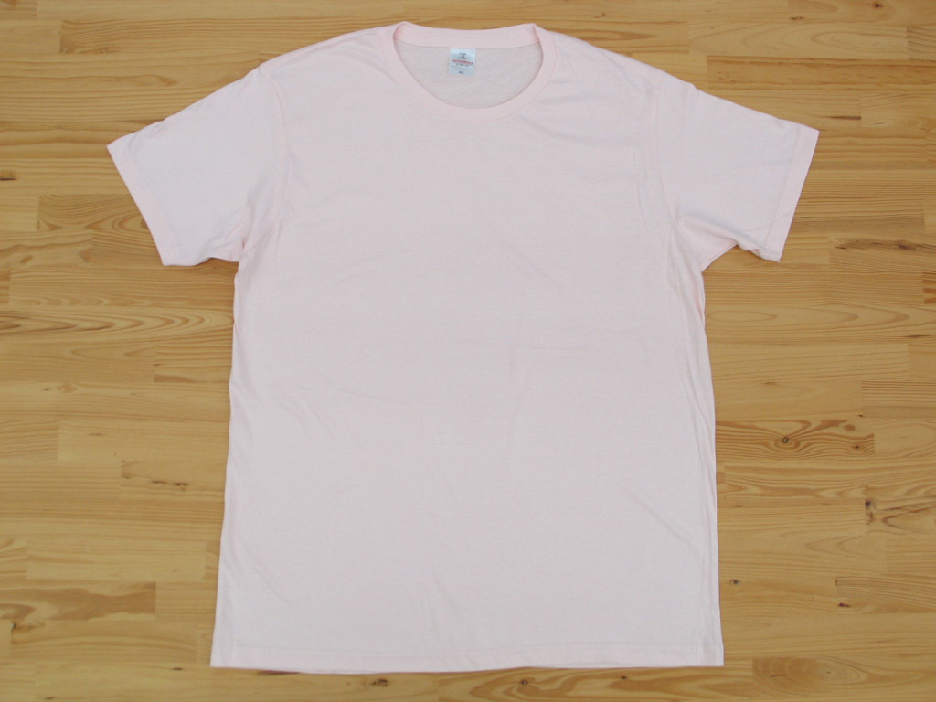 UnitedAthle 5745 4.7oz ファインジャージーTシャツ XLサイズ 1枚 ベビーピンク 無地 新品 業販OK ネコポス350円発送可拍卖